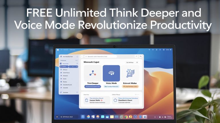 Microsoft Copilot Pro Update: Free Unlimited Think Deeper and Voice Mode Revolutionize Productivity