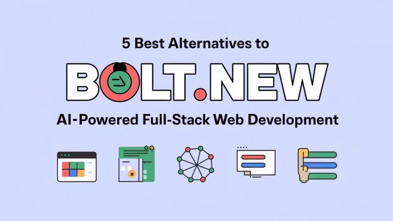 5 Best Alternatives to bolt.new for AI-Powered Full-Stack Web Development in 2025