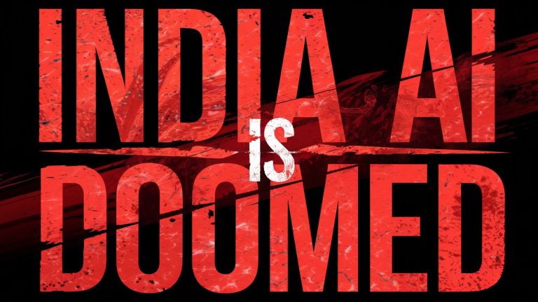 INDIA AI is Doomed :Why India is Struggling in the Global AI Race