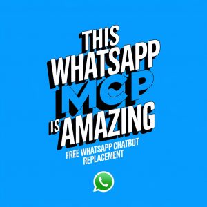This WhatsApp MCP Is Amazing: Free Whatsapp ChatBot replacement