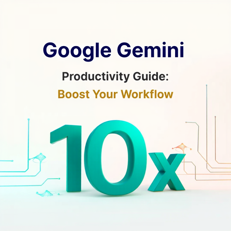 Google Gemini Productivity Guide: Boost Your Workflow 10x