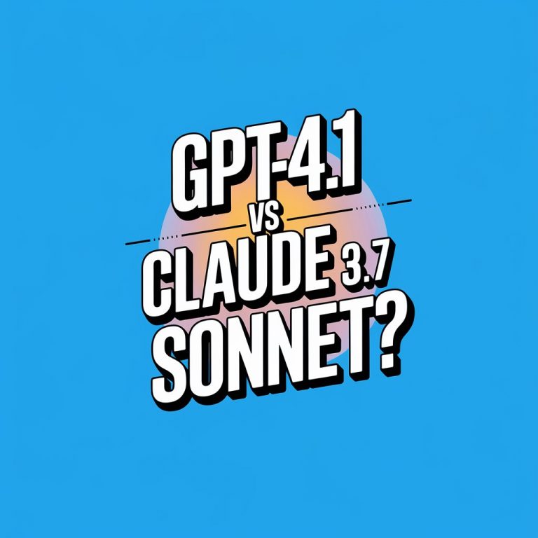 GPT-4.1 vs Claude 3.7 Sonnet: Which AI Wins in 2025?
