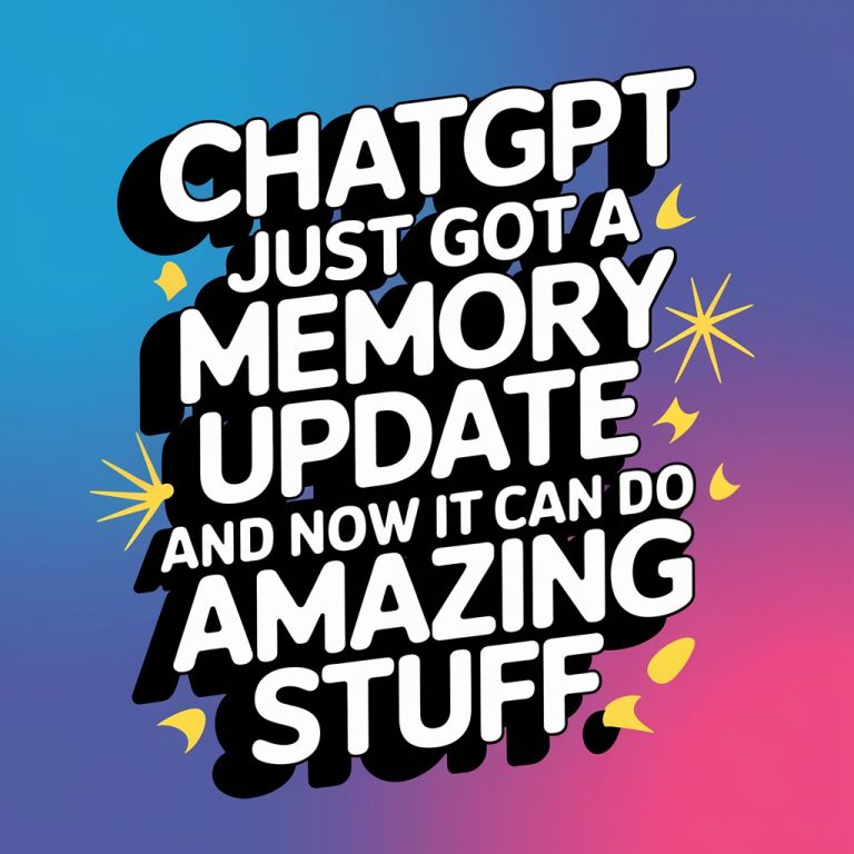 ChatGPT Just Got A Memory Update And Now It Can Do More Amazing stuff