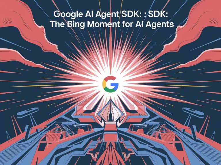 Google AI Agent SDK: The Big Bang Moment for AI agents