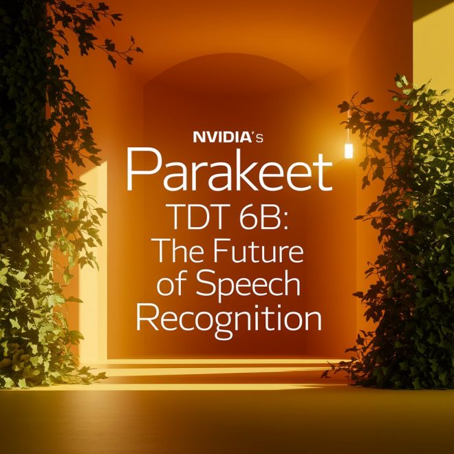 Nvidia’s Parakeet TDT0.6 6B: The Future of Speech Recognition