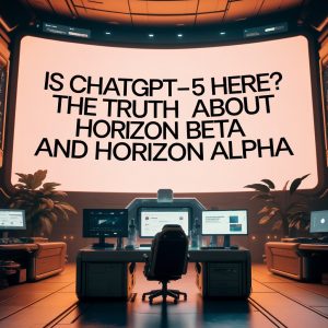 Is ChatGPT-5 Here? The Truth About Horizon Beta and Horizon Alpha