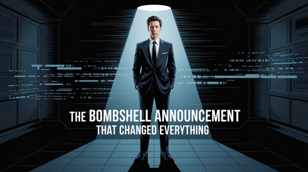 The Bombshell Announcement That Changed Everything