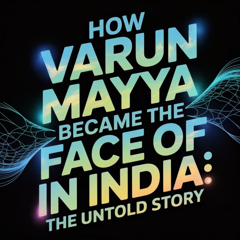 How Varun Mayya Became the Face of AI in India: The Untold Story