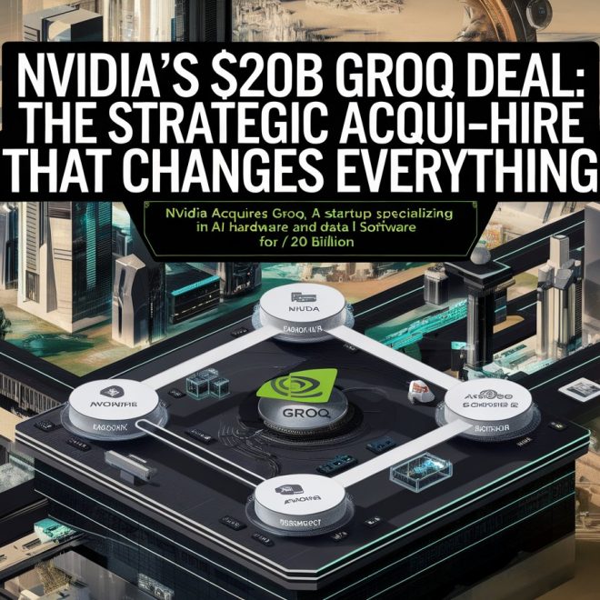 NVIDIA’s $20B Groq Deal: The Strategic Acqui-Hire That Changes Everything