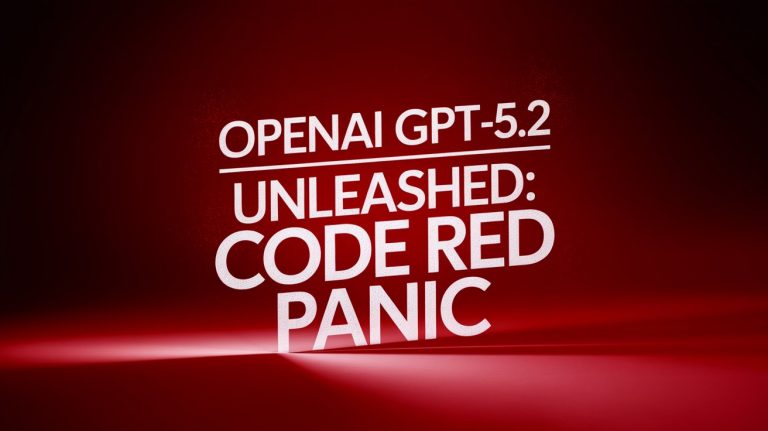 OpenAI GPT-5.2 Unleashed: Code Red Panic Fuels Epic AI Leap, Must-Know Details