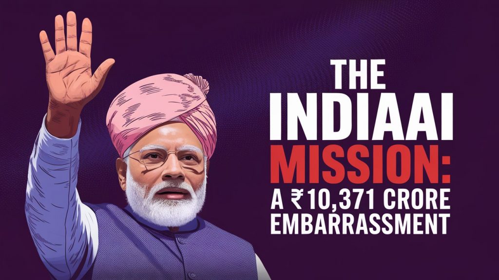 The IndiaAI Mission: A ₹10,371 Crore Embarrassment