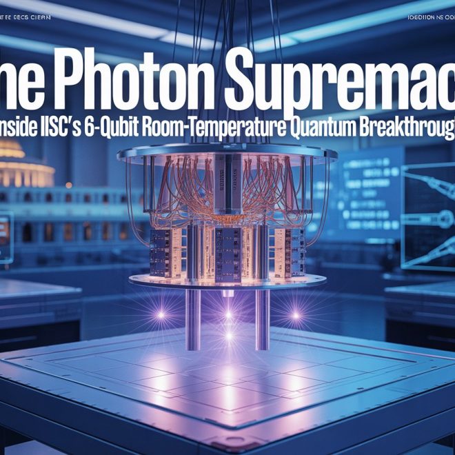 The Photon Supremacy: Inside IISc’s 6-Qubit Room-Temperature Quantum Breakthrough