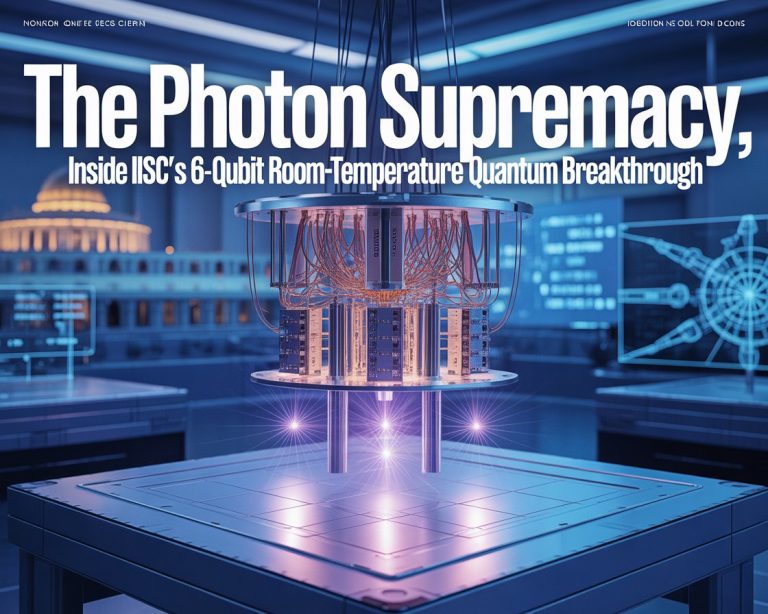 The Photon Supremacy: Inside IISc’s 6-Qubit Room-Temperature Quantum Breakthrough