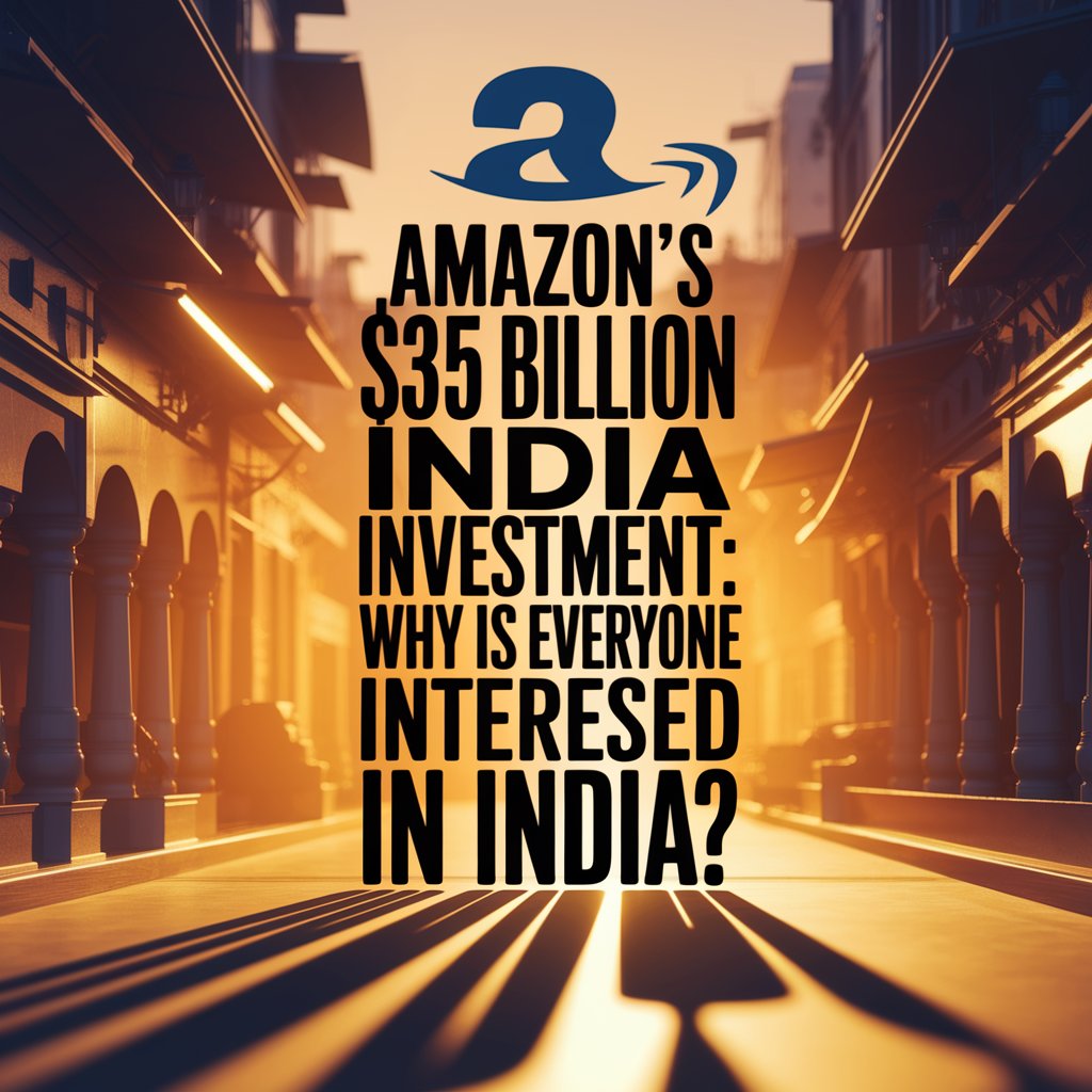 Amazon's $35 Billion INDIA Investment: Why is everyone Intereseted in INDIA?