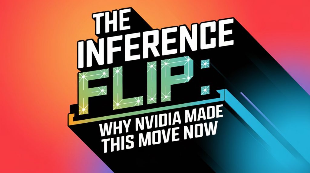 The Inference Flip: Why NVIDIA Made This Move Now