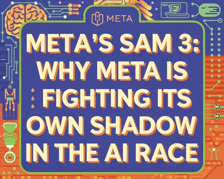 Meta’s SAM 3: Why Meta Is Fighting Its Own Shadow in the AI Race