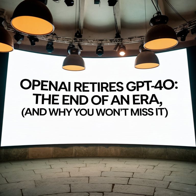 OpenAI Retires GPT-4o: The End of an Era (And Why You Won’t Miss It)