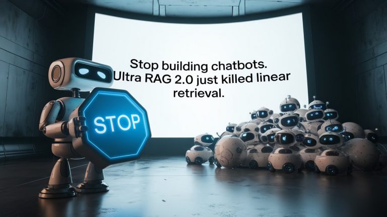 Stop Building Chatbots. Ultra RAG 2.0 Just Killed Linear Retrieval.