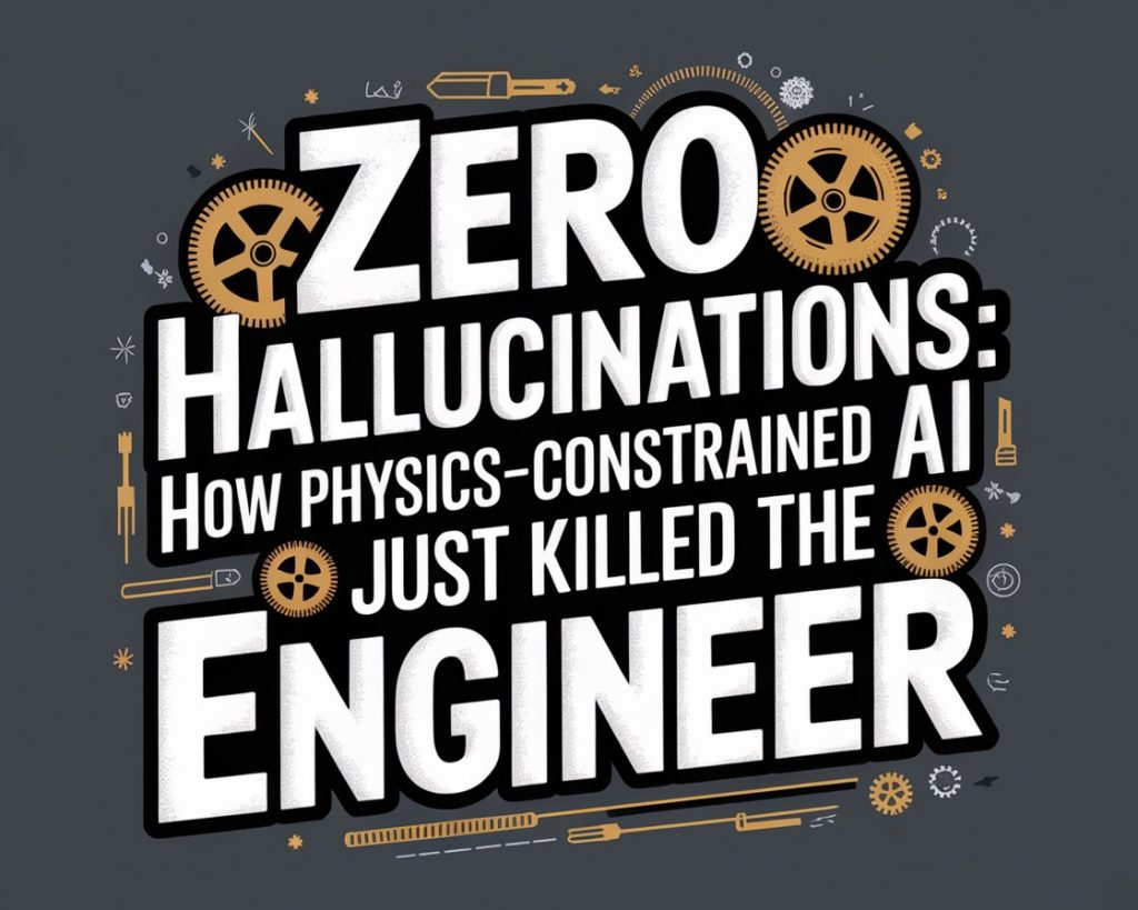 20,000 Horsepower, Zero Hallucinations: How Physics-Constrained AI Just Killed the Engineer