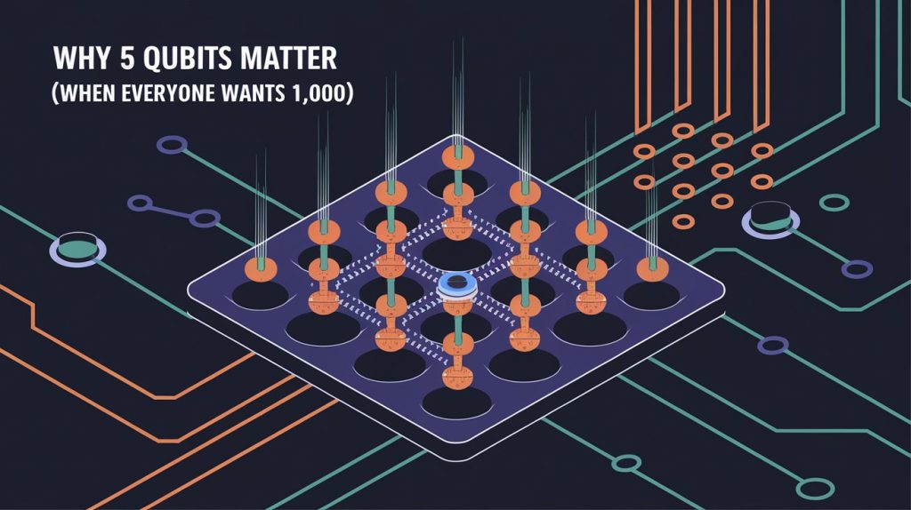 Why 5 Qubits Matter (When Everyone Wants 1,000)