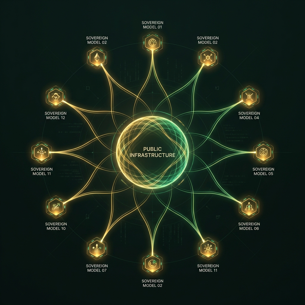 Network of 12 Sovereign Models