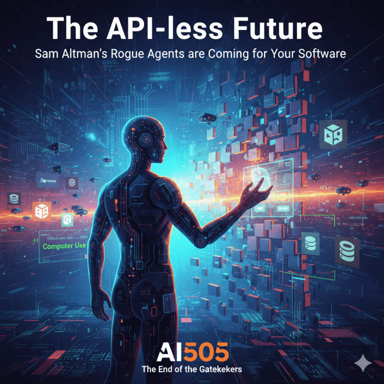 The API-less Future: Sam Altman’s Rogue Agents are Coming for Your Software