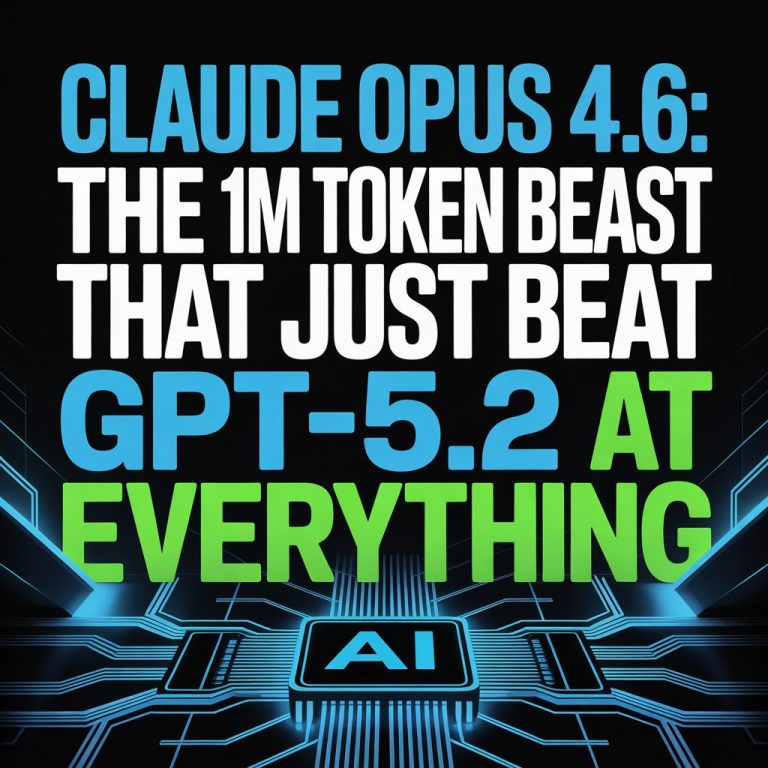 Claude Opus 4.6: The 1M Token Beast That Just Beat GPT-5.2 At Everything