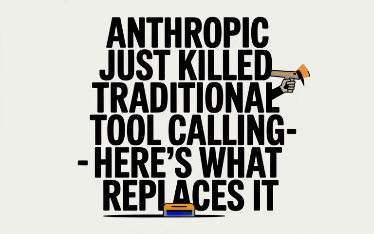 Anthropic Just Killed Traditional Tool Calling with Sonnet 4.6- Here’s What Replaces It