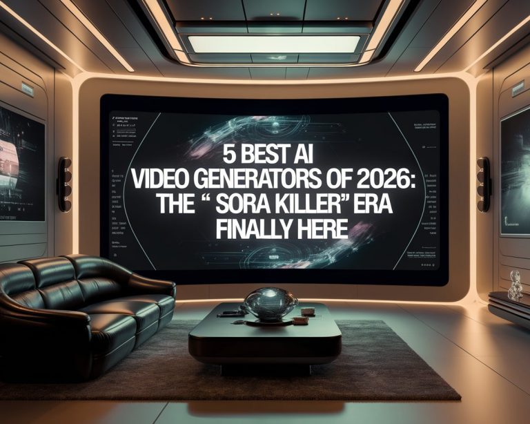 5 Best AI Video Generators of 2026: The “Sora Killer” Era is Finally Here