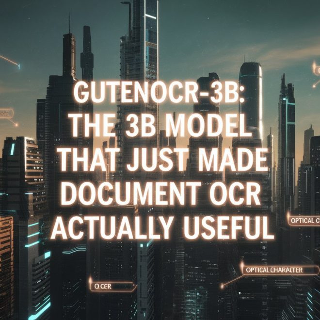 GutenOCR-3B: The 3B Model That Just Made Document OCR Actually Useful