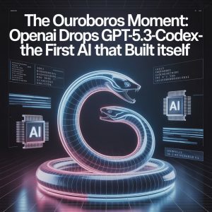 The Ouroboros Moment: OpenAI Drops GPT-5.3-Codex—The First AI That Built Itself
