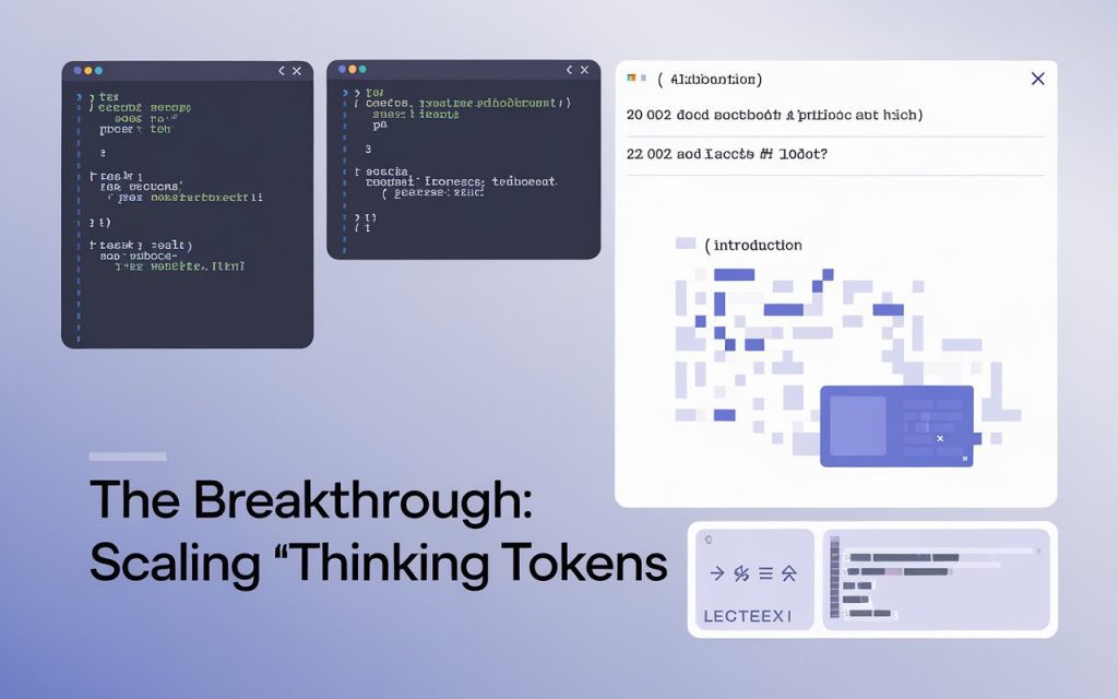 The Breakthrough: Scaling "Thinking" Tokens