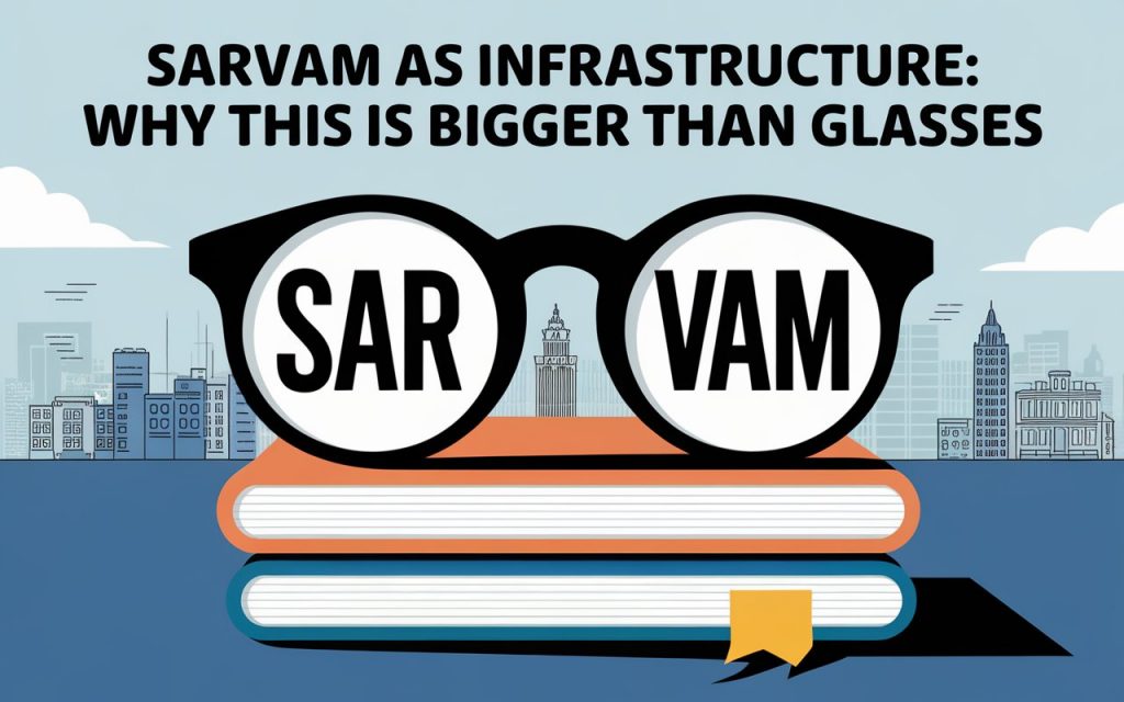 Sarvam as Infrastructure: Why This Is Bigger Than Glasses