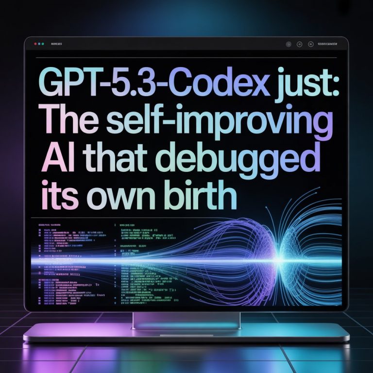 GPT-5.3-Codex Just Dropped: The Self-Improving AI That Debugged Its Own Birth