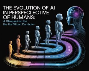 The Evolution of AI in Perspective of Humans: A Glimpse into the Silicon Cambrian