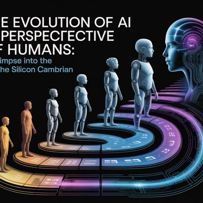 The Evolution of AI in Perspective of Humans: A Glimpse into the Silicon Cambrian