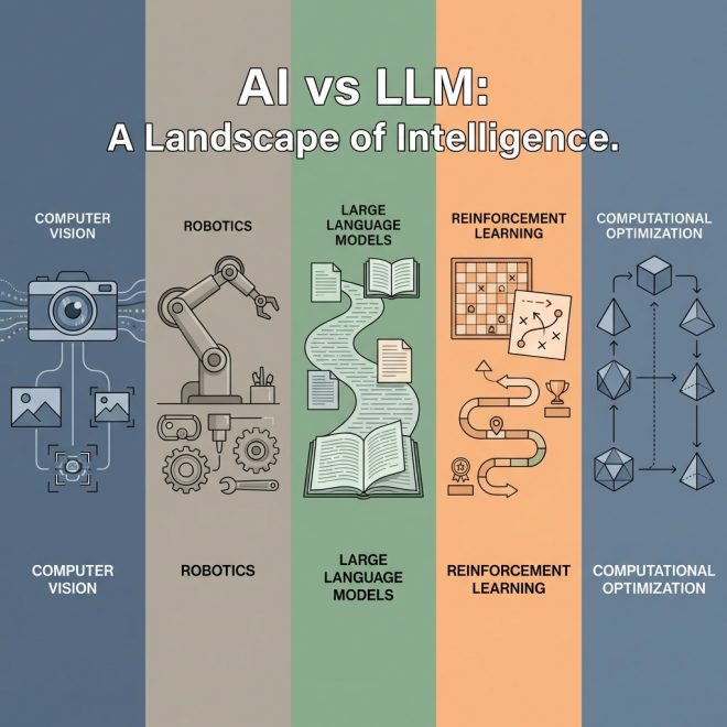 AI vs. LLM: AI is NOT Just ChatGPT