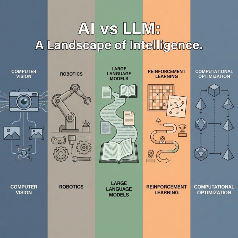AI vs. LLM: AI is NOT Just ChatGPT