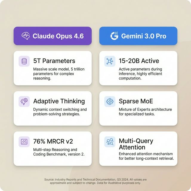 Architecture comparison
