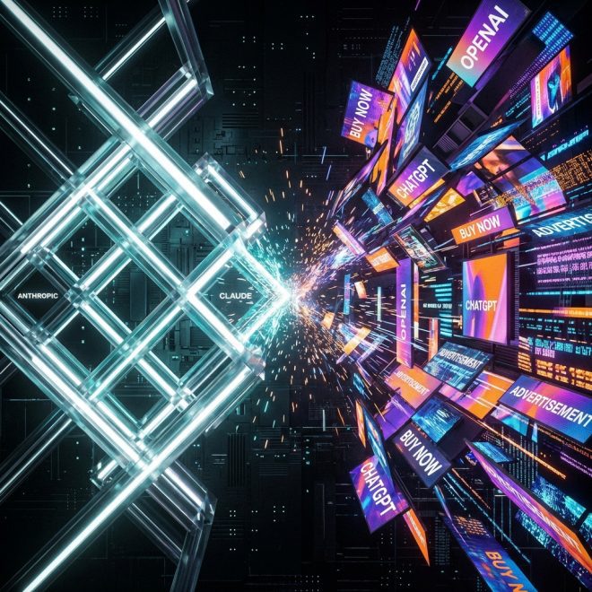 Behind the Trolling: Why Anthropic is Betting the Farm Against AI Ads (and OpenAI is Charging $60 CPM)