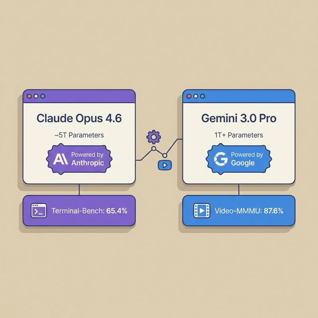 Opus 4.6 vs Gemini 3.0 Pro: The Trillion-Parameter War for the Agentic Frontier