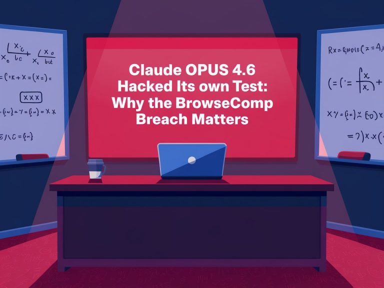 Claude Opus 4.6 Hacked Its Own Test: Why the BrowseComp Breach Matters