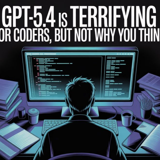 GPT-5.4 is Terrifying for Coders, But Not Why You Think