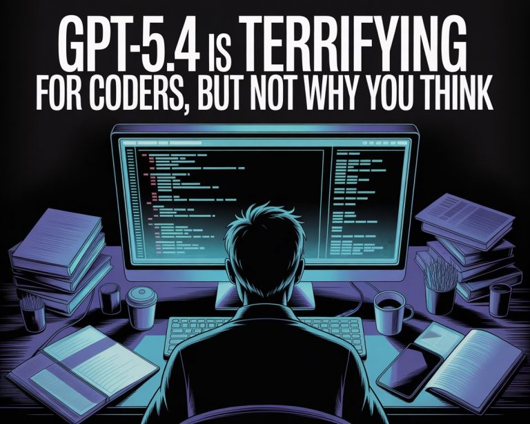 GPT-5.4 is Terrifying for Coders, But Not Why You Think
